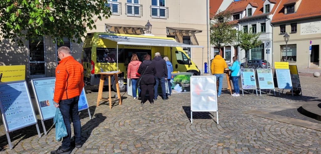 Labormobil im VSR-Gewässerschutz im Kreis Anhalt Bitterfeld