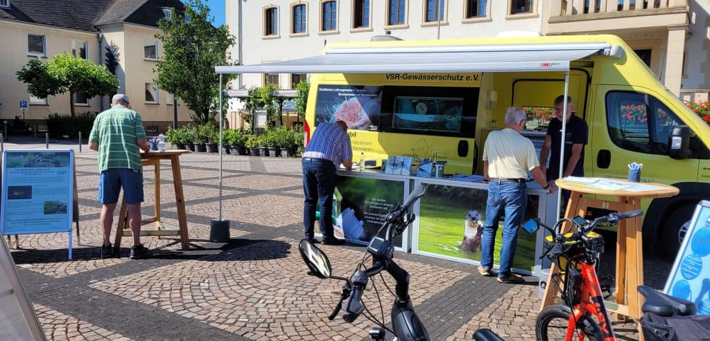 Labormobil vom VSR-Gewässerschutz im Kreis Trier-Saarburg