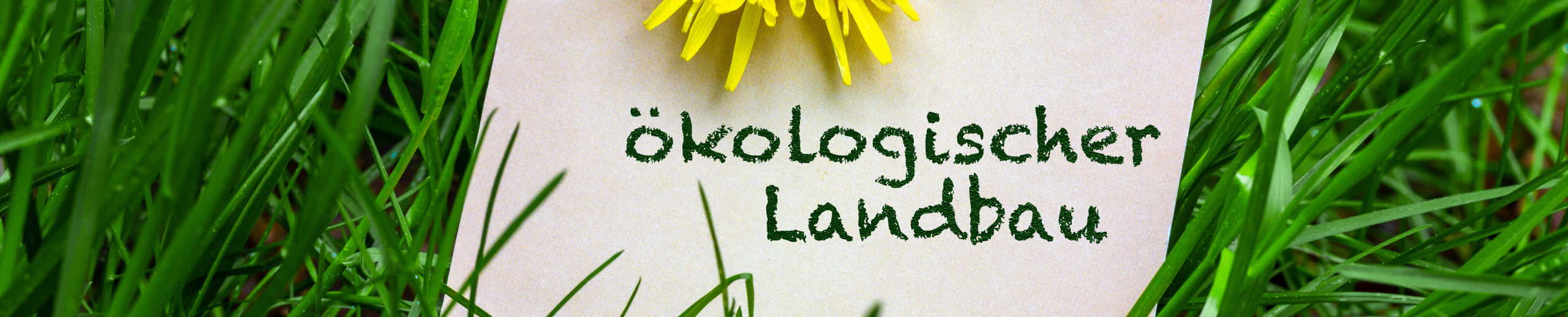 Ökologischer Landbau