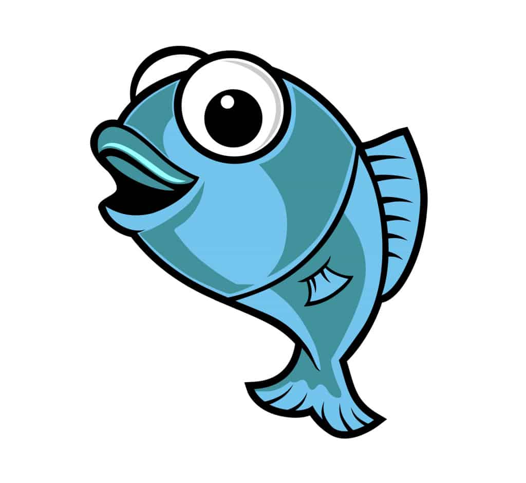 Fisch mit großen Augen