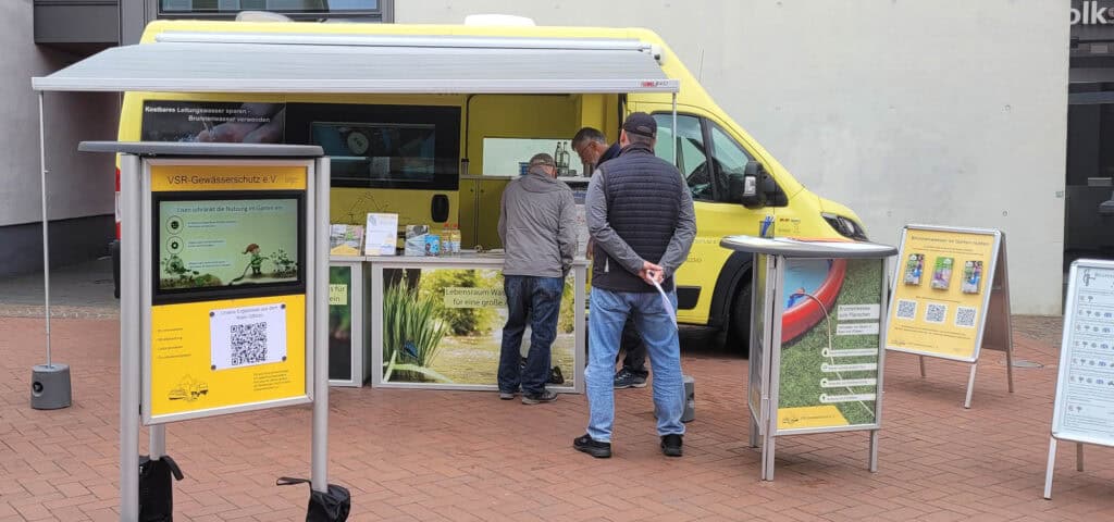 Infostand vom VSR-Gewässerschutz e. V. in Gifhorn