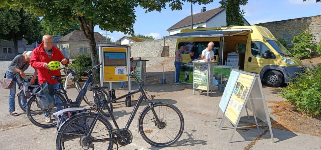 Infostand vom VSR-Gewässerschutz e. V. in Erwitte
